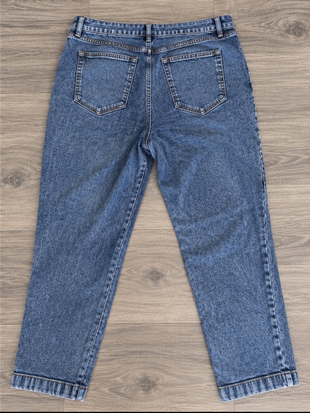 Lane Bryant Size 18 Signature Fit Stonewash Slim Straight Ankle Jeans - Picture 3 of 6